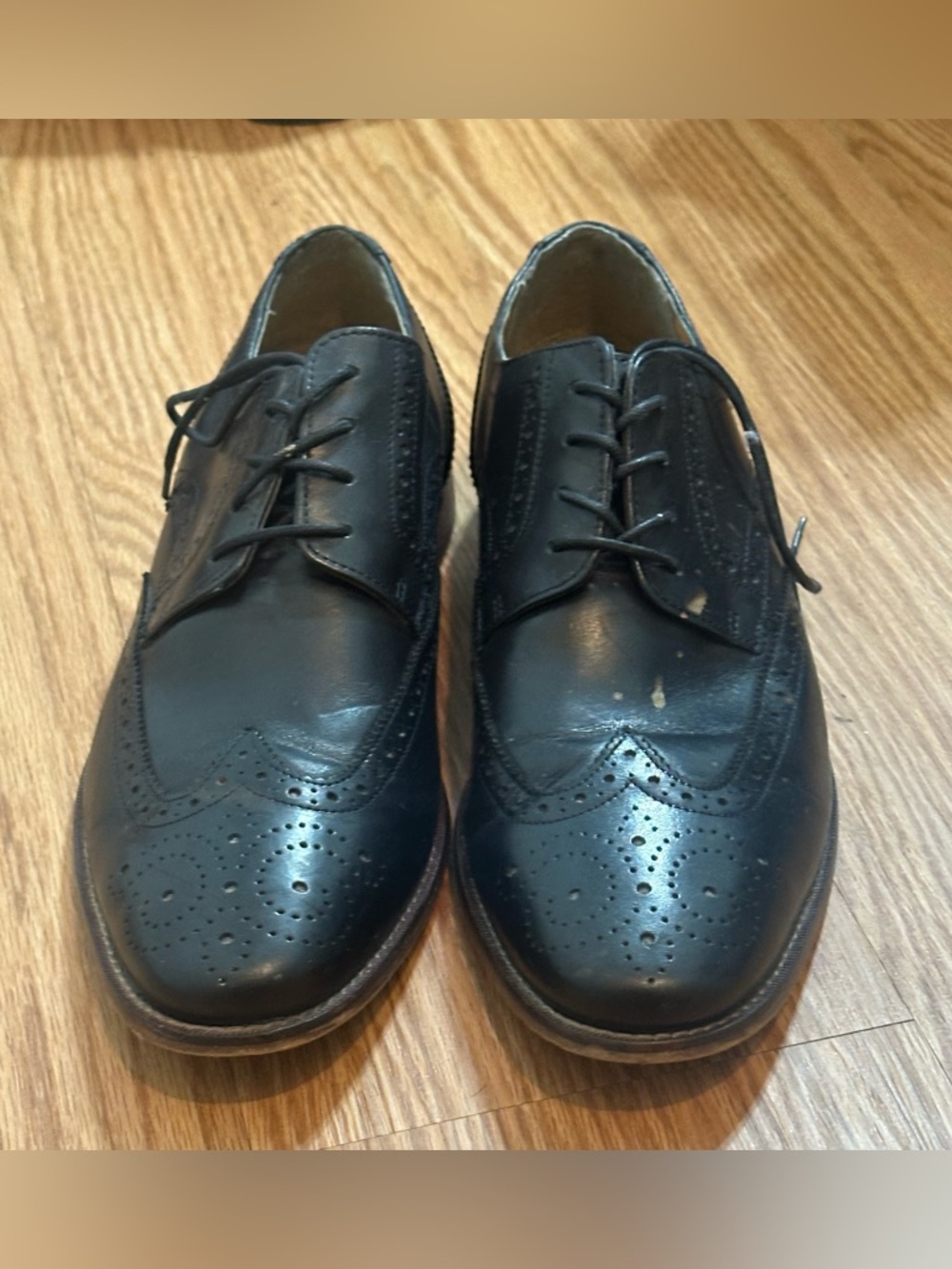Florsheim Men’s 12 Black Sorrento Wingtip Oxford Dress Shoes Casual